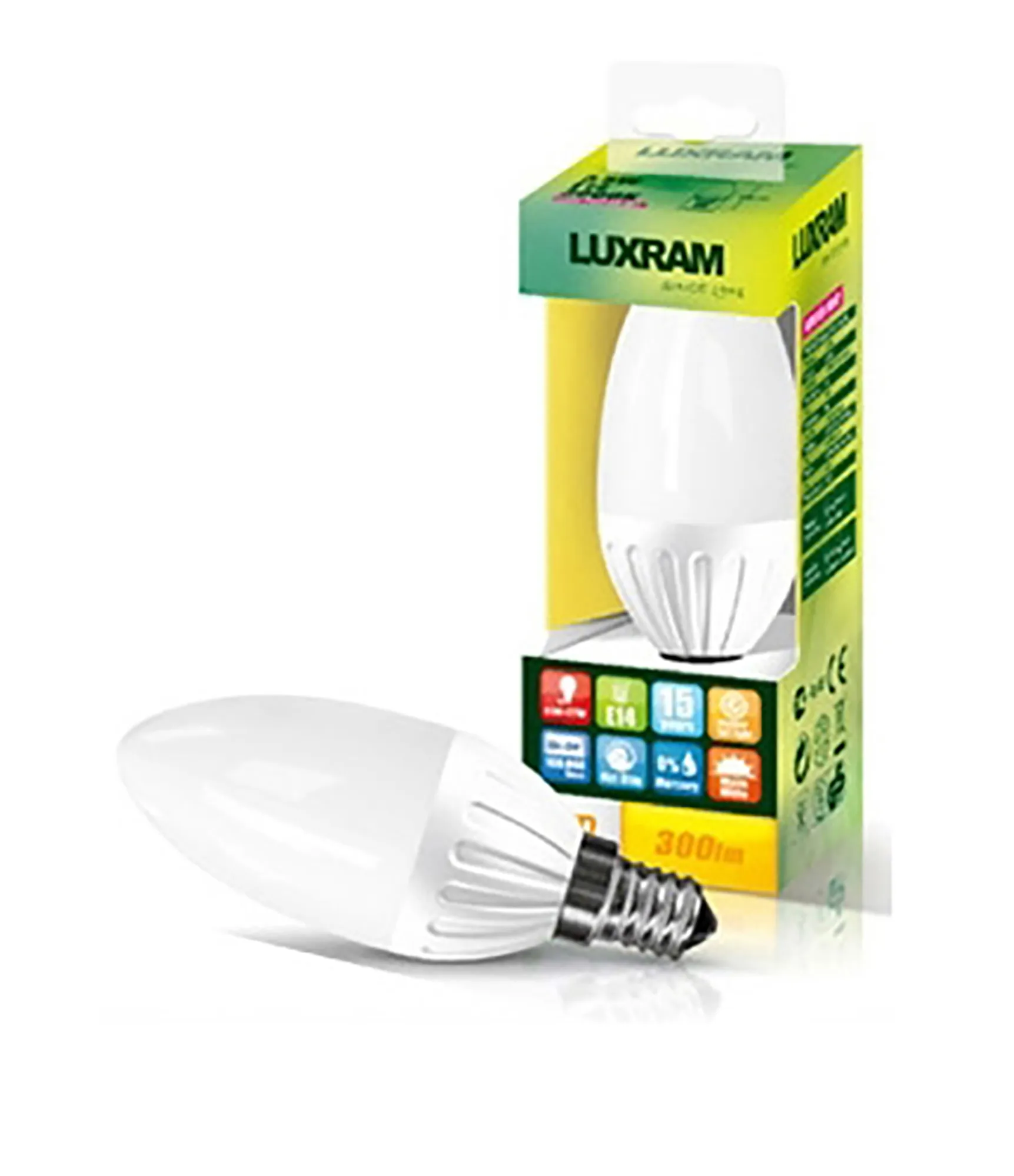 Value LED LED Lamps Luxram Candle